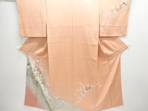 梅に菊模様訪問着